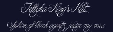 Jellyka King's Hat by Jellyka Nerevan — Script Handwritten Font — thumbnail 2