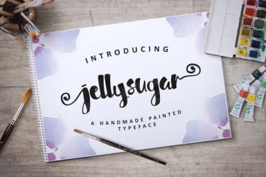 Jellysugar Font by QueenType — Script Handwritten Font — thumbnail 1