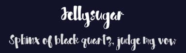 Jellysugar by QueenType — Script Handwritten Font — thumbnail 2