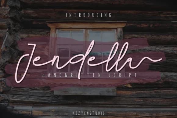 Jendella Font by Mozyen Studio — Script Handwritten Font