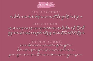 Jendella Font by Mozyen Studio — Script Handwritten Font — thumbnail 3