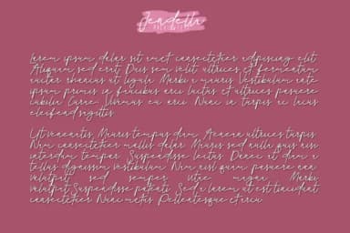 Jendella Font by Mozyen Studio — Script Handwritten Font — thumbnail 4