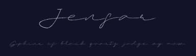 Jenfar by Jadatype — Script Handwritten Font — thumbnail 2