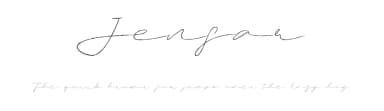 Jenfar by Jadatype — Script Handwritten Font — thumbnail 1