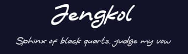 Jengkol by Khurasan — Script Handwritten Font — thumbnail 2