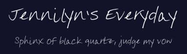 Jennilyn's Everyday by FontPanda — Script Handwritten Font — thumbnail 2