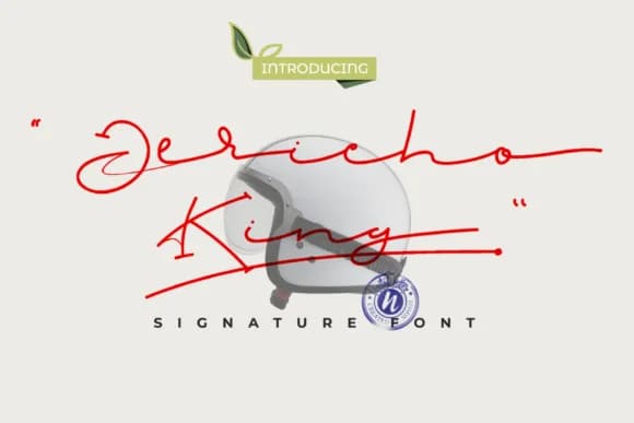 Jericho King Font by Noyot246 — Script Handwritten Font