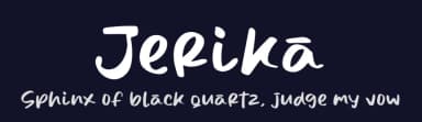 Jerika by Letterena Studios — Script Handwritten Font — thumbnail 2