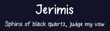 Jerimis by Valiant Project — Script Handwritten Font — thumbnail 2