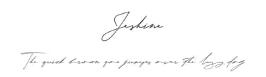 Jeshine by Mozyen Studio — Script Handwritten Font — thumbnail 1