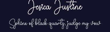 Jesica Justine by Fillo Graphic — Script Handwritten Font — thumbnail 2