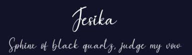 Jesika by Scratchones — Script Handwritten Font — thumbnail 2