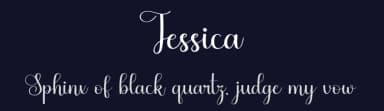Jessica by Erik Studio — Script Handwritten Font — thumbnail 2