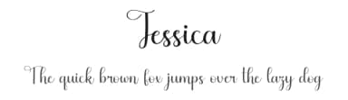 Jessica by Erik Studio — Script Handwritten Font — thumbnail 1