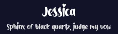 Jessica by Nirmala Creative — Script Handwritten Font — thumbnail 2