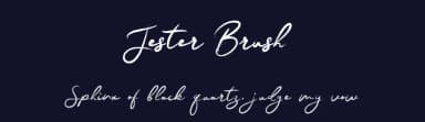 Jester Brush by Beautypes — Script Handwritten Font — thumbnail 2