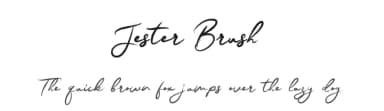 Jester Brush by Beautypes — Script Handwritten Font — thumbnail 1