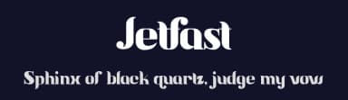 Jetfast by Delipensil — Sans Serif Font — thumbnail 2
