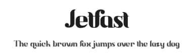 Jetfast by Delipensil — Sans Serif Font — thumbnail 1