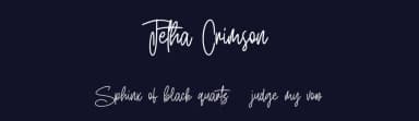 Jetha Crimson by Maulana Creative — Script Handwritten Font — thumbnail 2