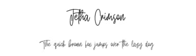 Jetha Crimson by Maulana Creative — Script Handwritten Font — thumbnail 1