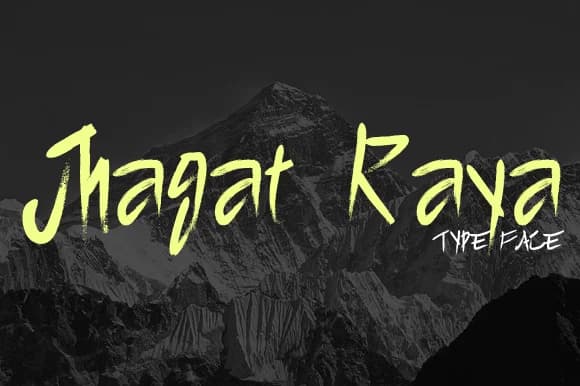 Jhagat Raya Font by ndukklinuk by ndukklinuk — Script Handwritten Font