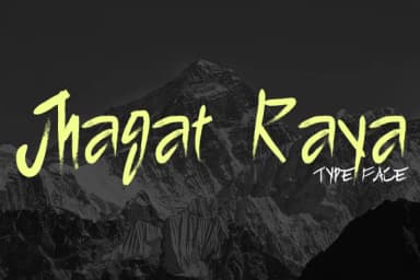 Jhagat Raya Font by ndukklinuk by ndukklinuk — Script Handwritten Font — thumbnail 1