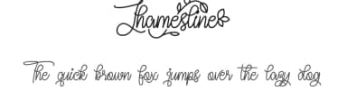 Jhamesline by Noah Type — Script Handwritten Font — thumbnail 1