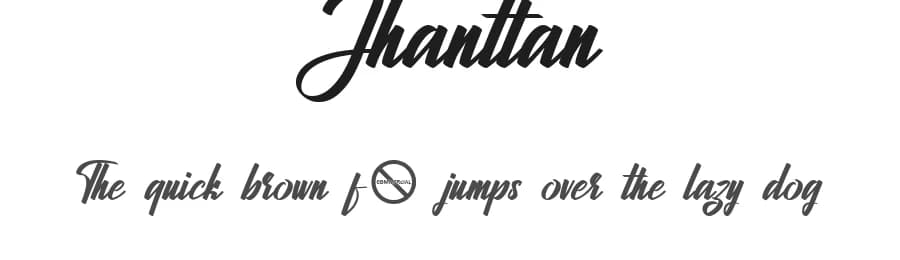 Jhanttan by Ditoollis Project — Script Handwritten Font
