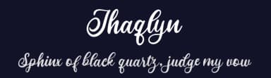 Jhaqlyn by Creatype Studio — Script Handwritten Font — thumbnail 2