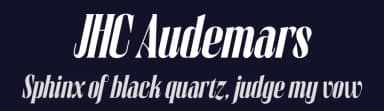JHC Audemars by Jehoo Creative — Serif Font — thumbnail 2