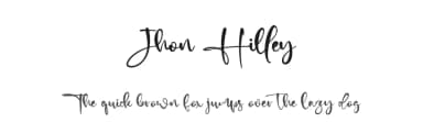 Jhon Hilley by Staircase Studio — Script Handwritten Font — thumbnail 1