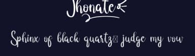 Jhonate by RaisProject — Script Handwritten Font — thumbnail 2