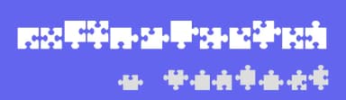 Jigsaw Pieces TFB by zanatlija — Dingbats Font — thumbnail 3