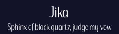 Jika by 7NTypes — Sans Serif Font — thumbnail 2