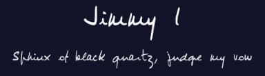 Jimmy 1 by philing.net — Script Handwritten Font — thumbnail 2