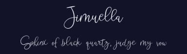 Jimuella by Illushvara — Script Handwritten Font — thumbnail 2