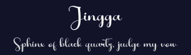 Jingga by Fana Merah Jambu — Script Handwritten Font — thumbnail 2