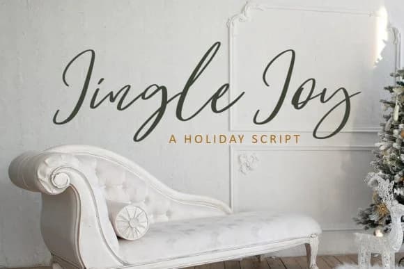 Jingle Joy Font by Creativeqube Design — Script Handwritten Font