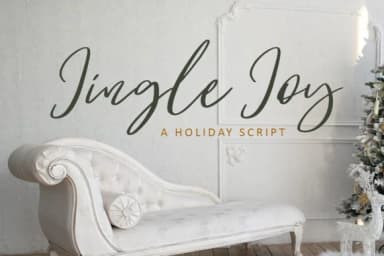 Jingle Joy Font by Creativeqube Design — Script Handwritten Font — thumbnail 1