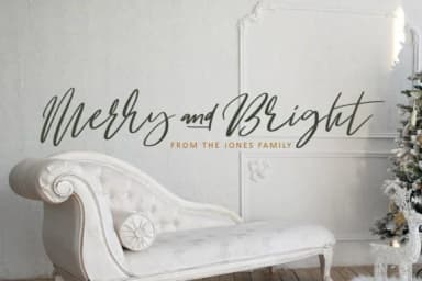 Jingle Joy Font by Creativeqube Design — Script Handwritten Font — thumbnail 3