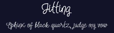 Jitting by Sesa Grafika — Script Handwritten Font — thumbnail 2