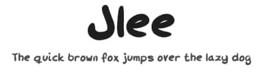 Jlee by Kristian Dalen — Script Handwritten Font — thumbnail 1