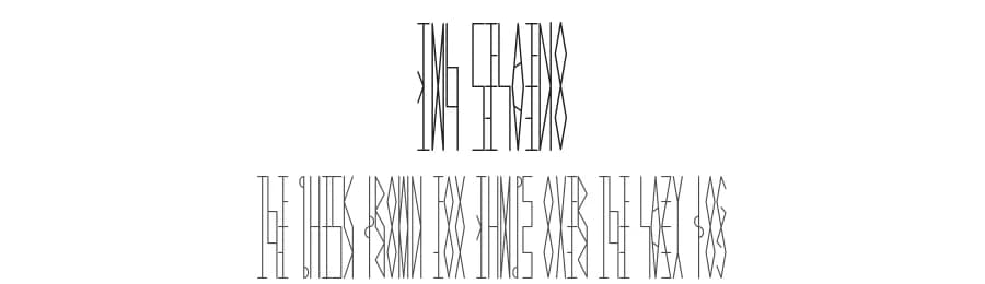 JMH Celaeno by Jorge Morón — Dingbats Font — preview 1