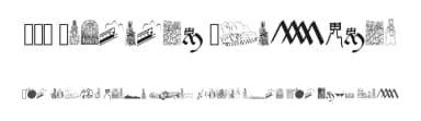 JMH Moreneta Dingbats by Jorge Morón — Dingbats Font — thumbnail 1