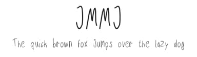 JMMJ by Jmmj — Script Handwritten Font — thumbnail 1
