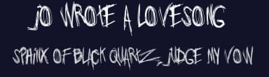 Jo wrote a lovesong by Lars Manenschijn — Script Handwritten Font — thumbnail 2
