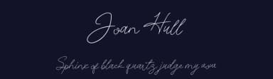 Joan Hull by Staircase Studio — Script Handwritten Font — thumbnail 2