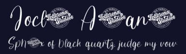 Joclin Ailanet by Letterena Studios — Script Handwritten Font — thumbnail 2