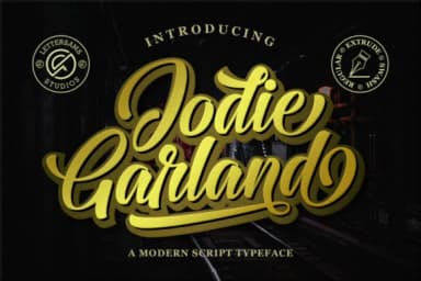 Jodie Garland Script Font by Lettersams — Script Handwritten Font — thumbnail 1